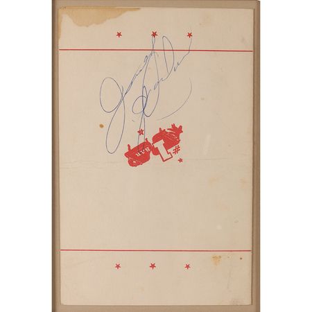 Lot #967 Judy Garland: Garland visits the #1 Bar - Image 2