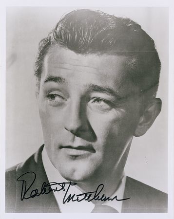 Lot #1032 Robert Mitchum Signed Photographs - Image 2