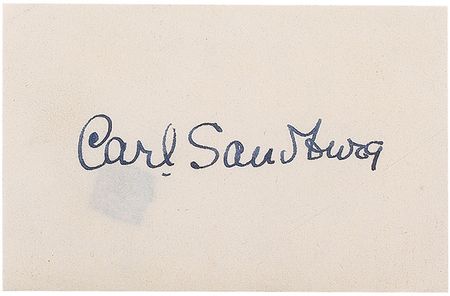 Lot #511 Carl Sandburg: “My immediate commitments are such that I could not undertake a biographical study of Gen. Porter” - Image 2