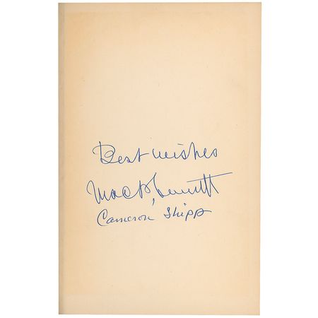 Lot #1059 Mack Sennett Book - Image 1