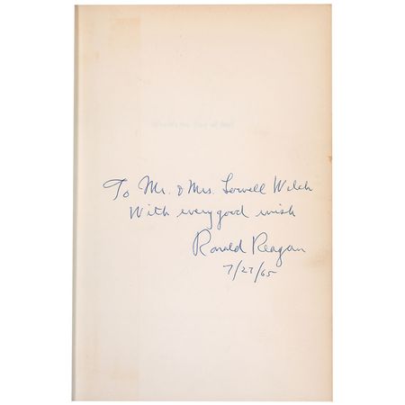 Lot #108 Ronald Reagan Book - Image 1