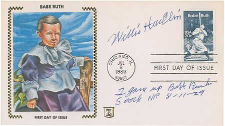 Lot #1489 Babe Ruth: Hopkins and Hudlin - Image 2
