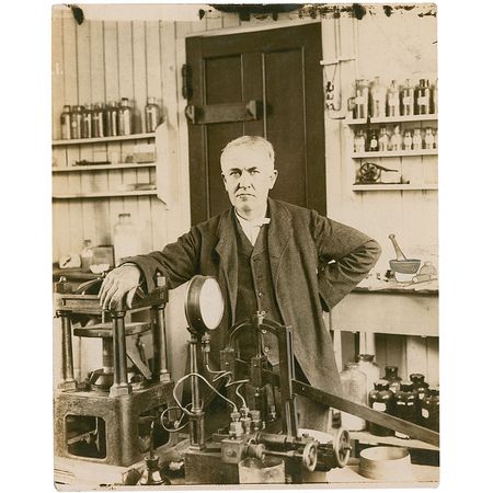 Lot #197 Thomas Edison Signed Note - Image 2