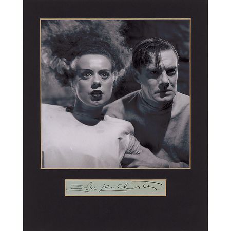 Lot #1010 Elsa Lanchester Signature - Image 2