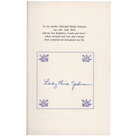 Lot #69 Lyndon B. and Lady Bird Johnson Book - Image 3