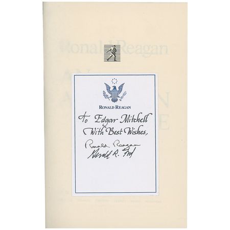 Lot #104 Ronald Reagan and Gerald Ford Book - Image 1