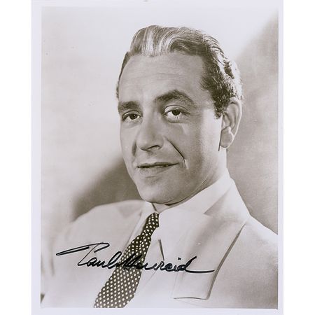 Lot #981 Paul Henreid Photograph and Note - Image 1
