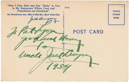 Lot #1392 Jack Dempsey and Jack Sharkey - Image 2