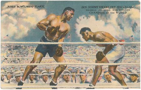 Lot #1392 Jack Dempsey and Jack Sharkey - Image 3