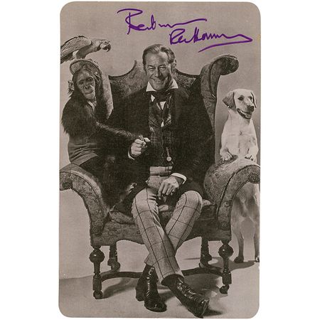 Lot #978 Rex Harrison Signed Photographs - Image 1