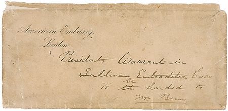 Lot #127 Theodore Roosevelt: TR employs his newly-negotiated extradition treaty with Great Britain to bring a fugitive criminal to justice - Image 3
