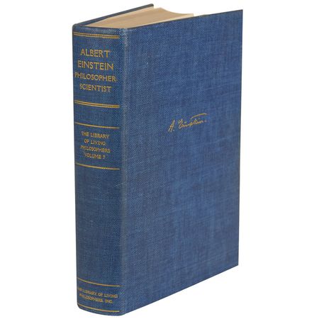 Lot #202 Albert Einstein Book - Image 2