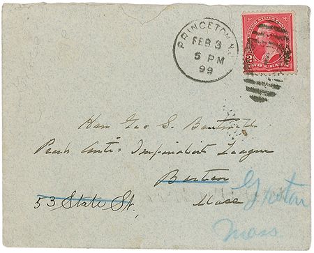 Lot #23 Grover Cleveland Handwritten Letter Signed - Image 3