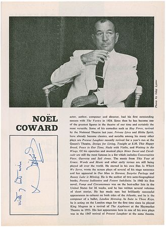 Lot #439 Noel Coward - Image 1