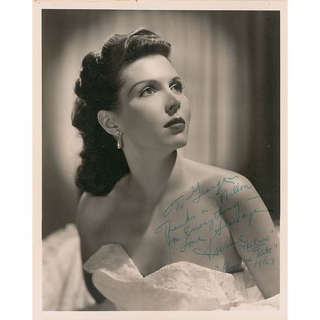 Lot #1323 Ann Miller Signed Photograph - Image 1