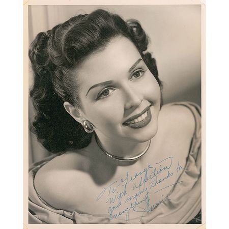 Lot #1323 Ann Miller Signed Photograph - Image 2