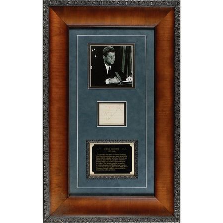Lot #77 John F. Kennedy Signature - Image 1