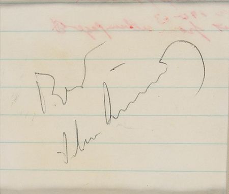 Lot #77 John F. Kennedy Signature - Image 2