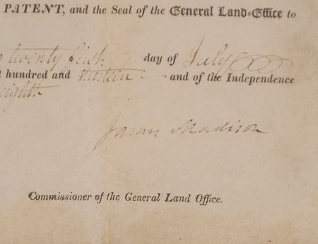 Lot #83 James Madison Signed Document - Image 3