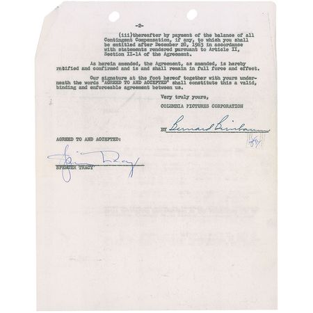 Lot #1078 Spencer Tracy - Image 2