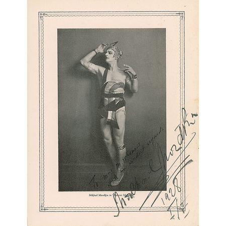 Lot #1039 Mikhail Mordkin: He brought ballet to America - Image 1