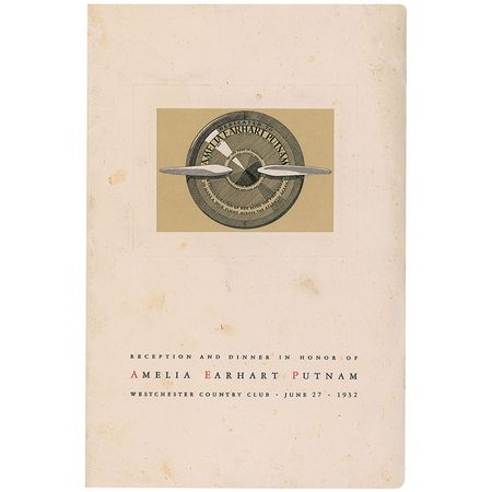 Lot #380 Amelia Earhart: Westchester, New York welcomes home Earhart after her historic voyage - Image 1