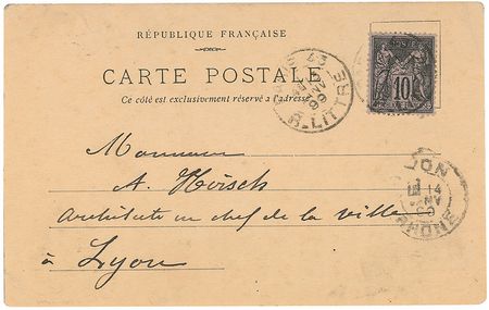 Lot #421 Frederic Bartholdi Signature - Image 1