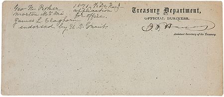 Lot #50 U. S. Grant: A hearty recommendation for the poet of ‘The Sleeping Sentinel,’ whose “fine poems, with which he assisted our great cause, are yet lingering in the hearts of the people” - Image 4