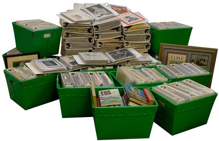 Lot #337 Military Collection: Gargantuan 10,000 piece military collection spanning almost a century including Patton, MacArthur, Nimitz, Bong, Marshall, and three former Commanders-in-Chief - Image 2