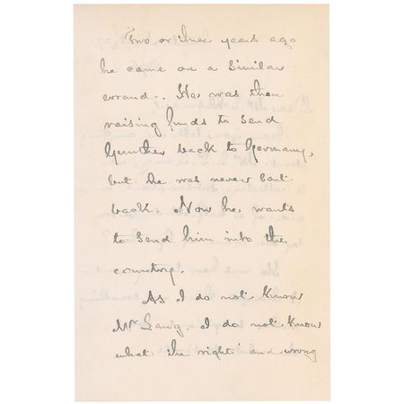 Lot #473 Henry Wadsworth Longfellow: “I thought there was something rather suspicious about the whole business” - Image 2
