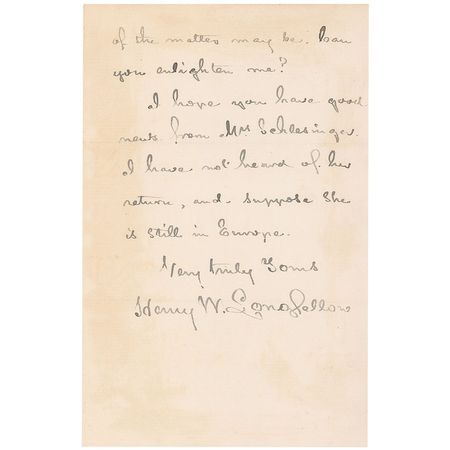 Lot #473 Henry Wadsworth Longfellow: “I thought there was something rather suspicious about the whole business” - Image 3