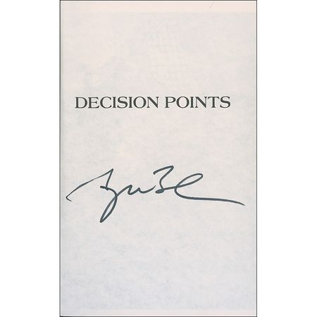 Lot #8 George W. Bush Book