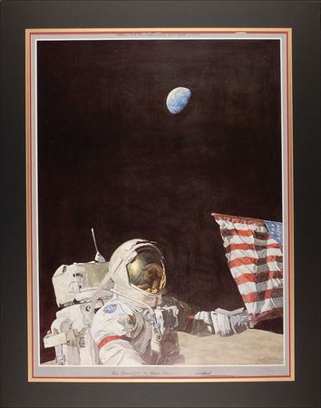 Lot #417 Alan Bean Lithograph - Image 1