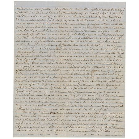 Lot #197 John Forbes: The mayor of Nacogdoches implores Texas president Burnet to distrust scandalous allegations about the wartime slaying of an innocent woman - Image 2