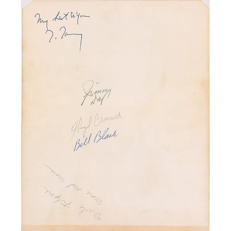 Lot #714 Elvis Presley: Early Sun promo photo, signed at the Louisiana Hayride - Image 2
