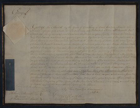 Lot #247 King George III: Exemplary appointment from the Mad King - Image 2