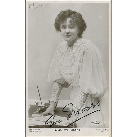 Lot #1144 The Old Dark House: Eva Moore Postcards - Image 1