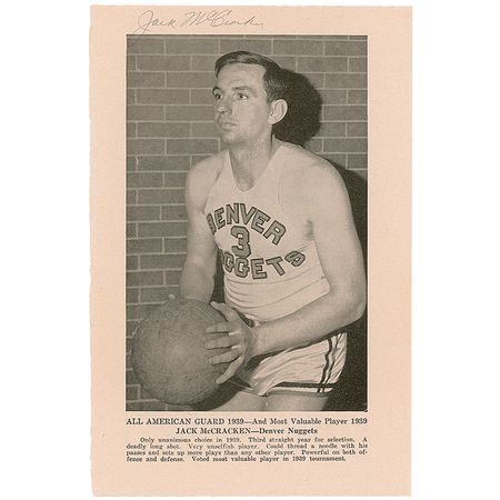 Lot #1449 Bob ?Ace? Gruenig and Jack McCracken Signed Photographs - Image 2
