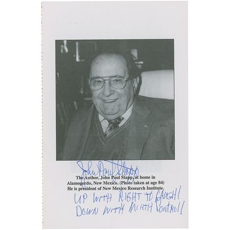 Lot #461 John Paul Stapp Books - Image 1