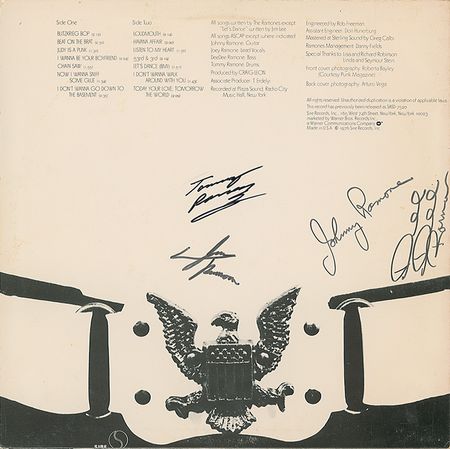 Lot #756 The Ramones Album - Image 1