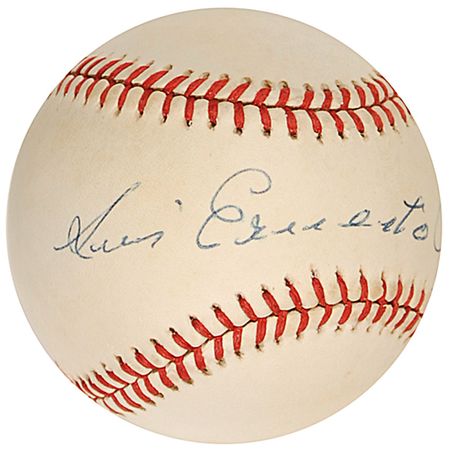 Lot #1485 Luis Aparicio Baseball - Image 1