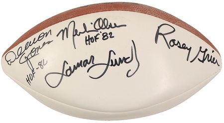 Lot #1535 LA Rams Football - Image 1