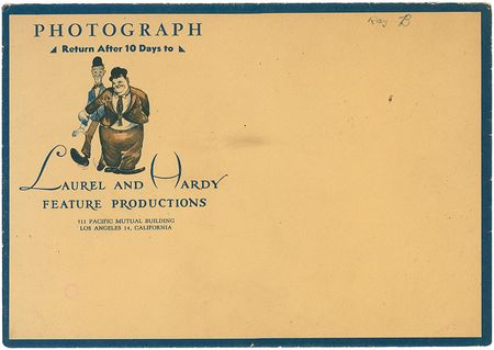 Lot #1050 Laurel and Hardy Signed Photograph - Image 2