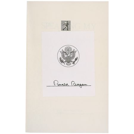 Lot #88 Ronald Reagan Book - Image 1