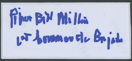 Lot #327 D-Day: Bill Millin Signature - Image 2