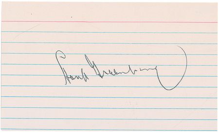 Lot #1572 Hank Greenberg Signatures - Image 2