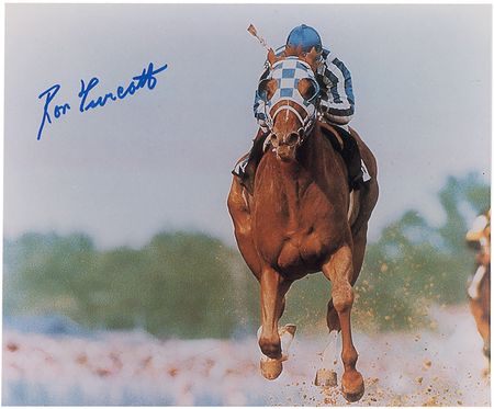 Lot #1589 Horse Racing: Ron Turcotte Signed Photographs - Image 1