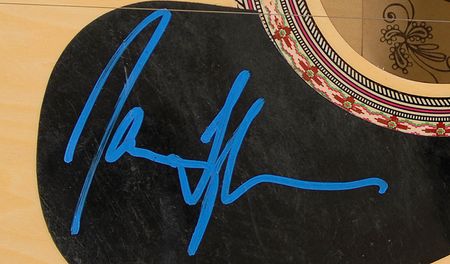 Lot #812 James Taylor Guitar - Image 2
