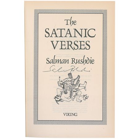 Lot #569 Salman Rushdie Book - Image 1