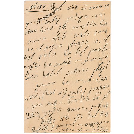 Lot #304 Menachem Ussishkin - Image 1
